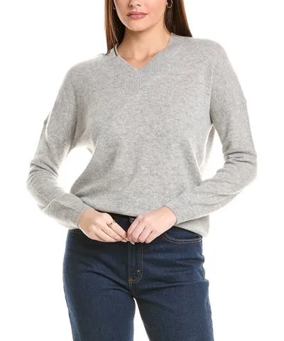 27 Miles Malibu womens Back Star Intarsia V-Neck Cashmere-Blend Sweater