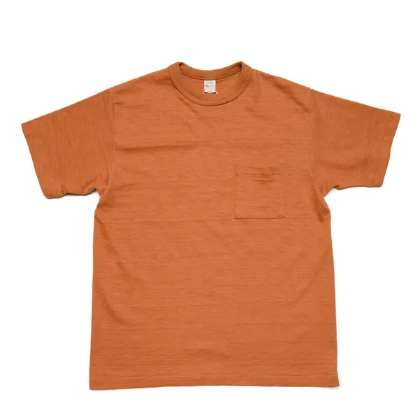 4601P Cotton Pocket Tee - Dark Orange