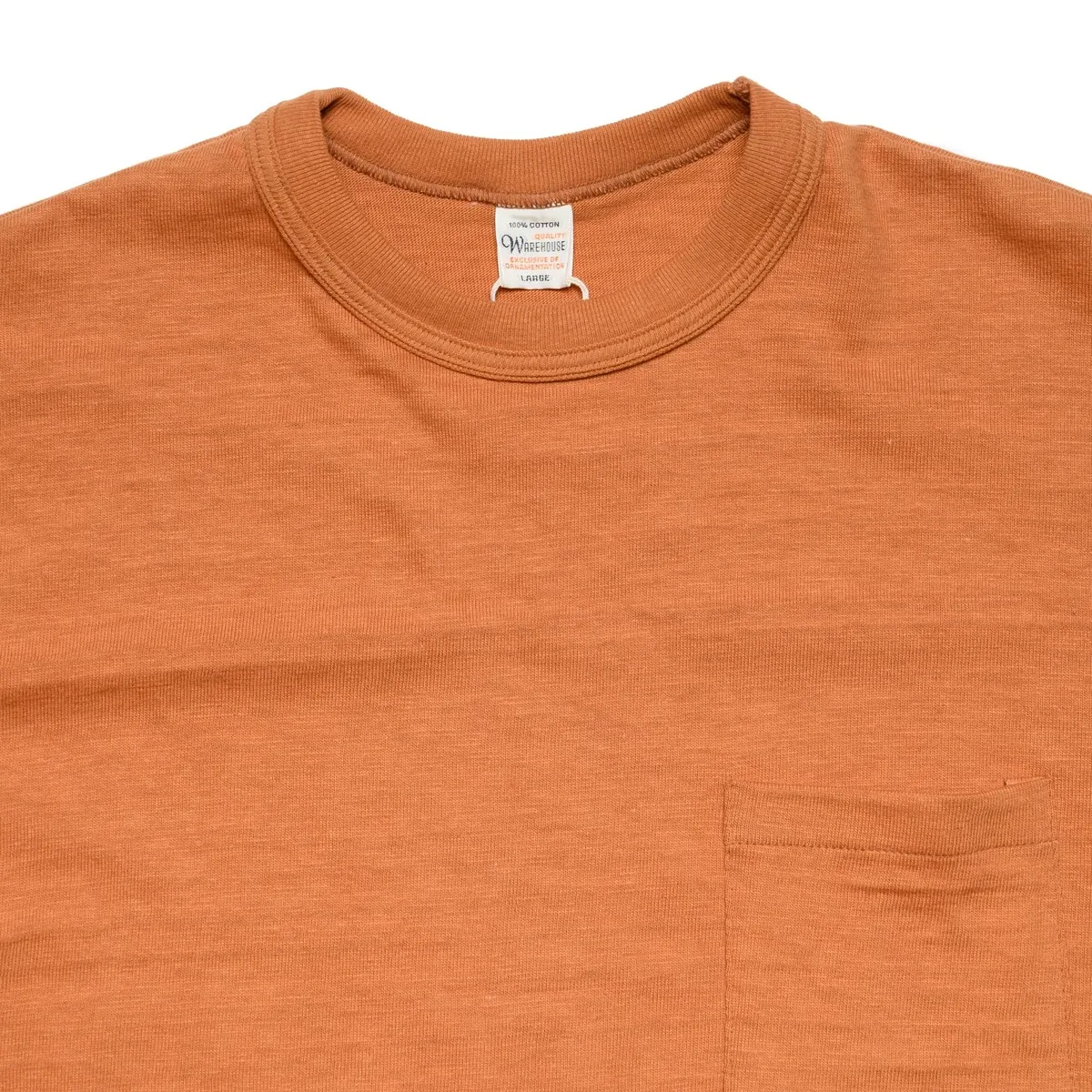 4601P Cotton Pocket Tee - Dark Orange