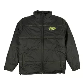 95-PSY-0003/S Logo_Puffer_Black Black PSYCHWORLD Logo Puffer