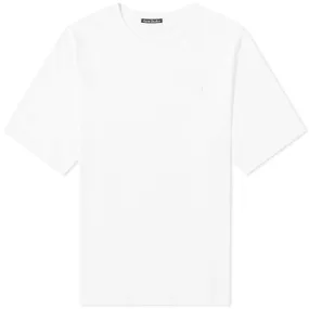 Acne Studios Exford Face T-ShirtOptic White