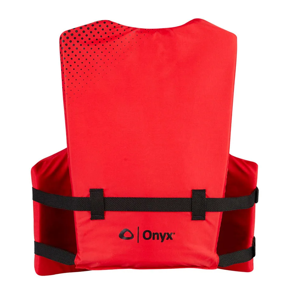 ADULT COMFORT GENERAL PURPOSE LIFE JACKET - RED