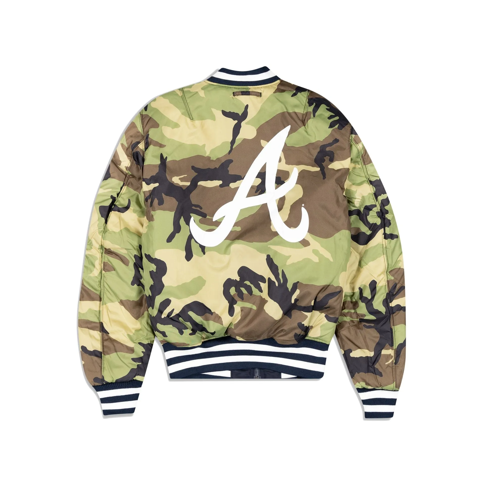 Alpha Industries X Atlanta Braves MA-1 Bomber Jacket