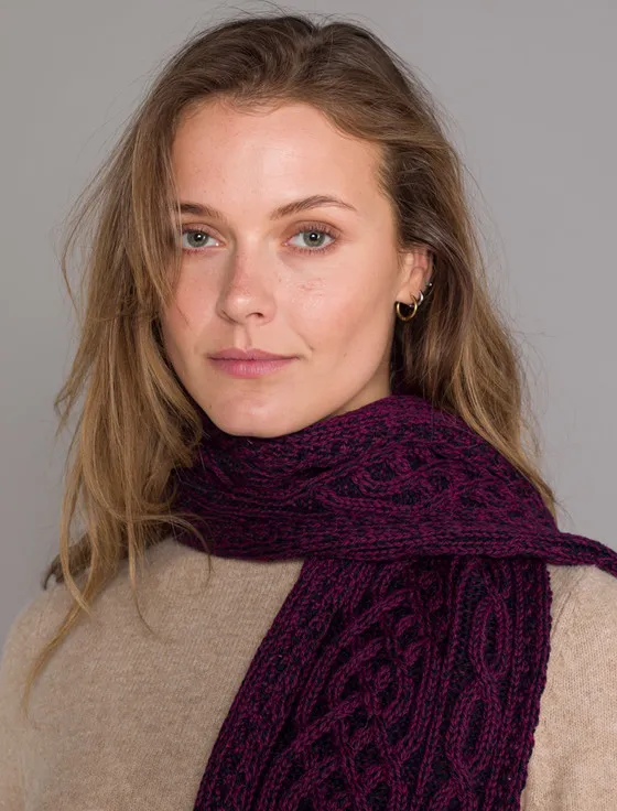 A‎ran Plate‎d Scarf