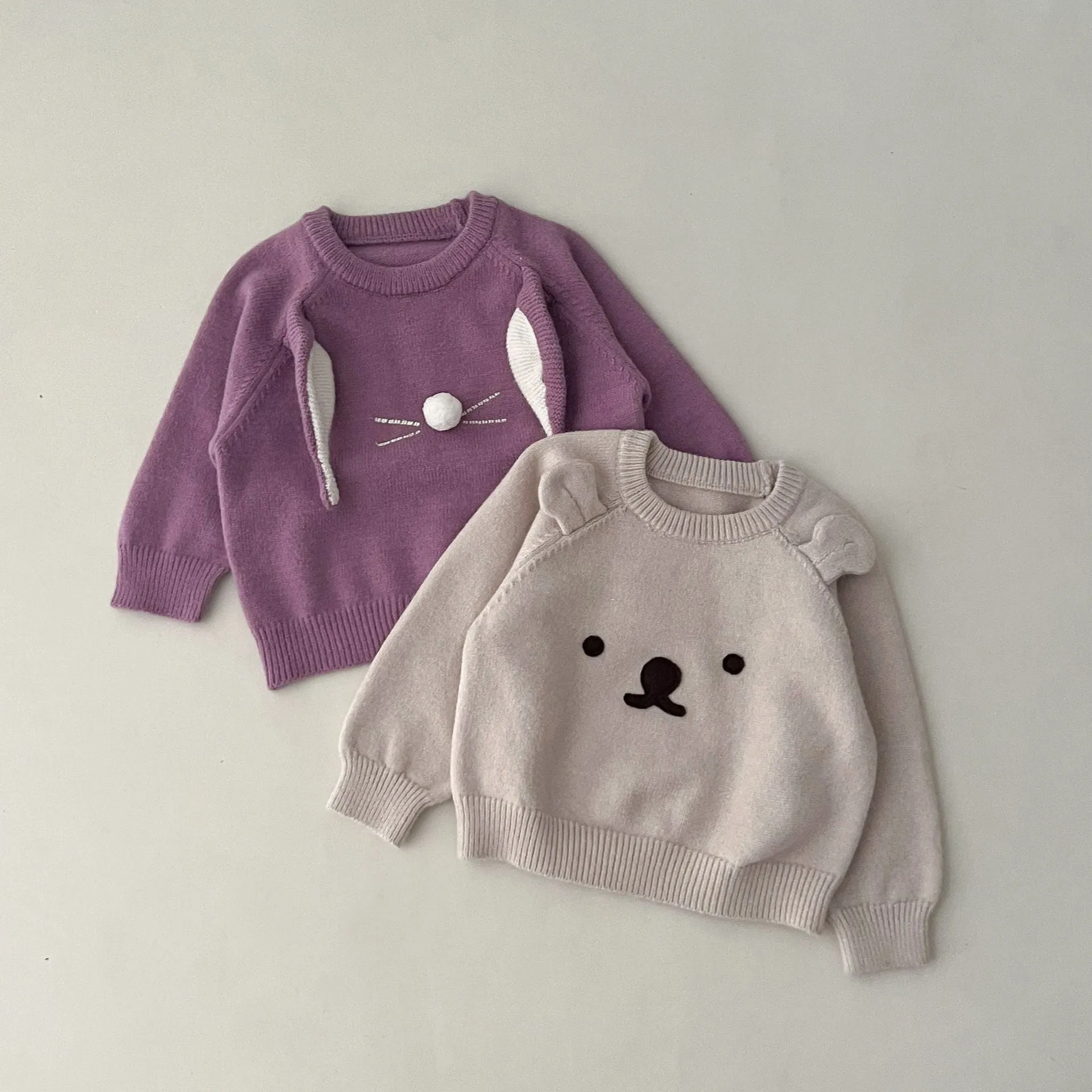 Baby Kid Girls Cartoon Sweaters Wholesale 23113031