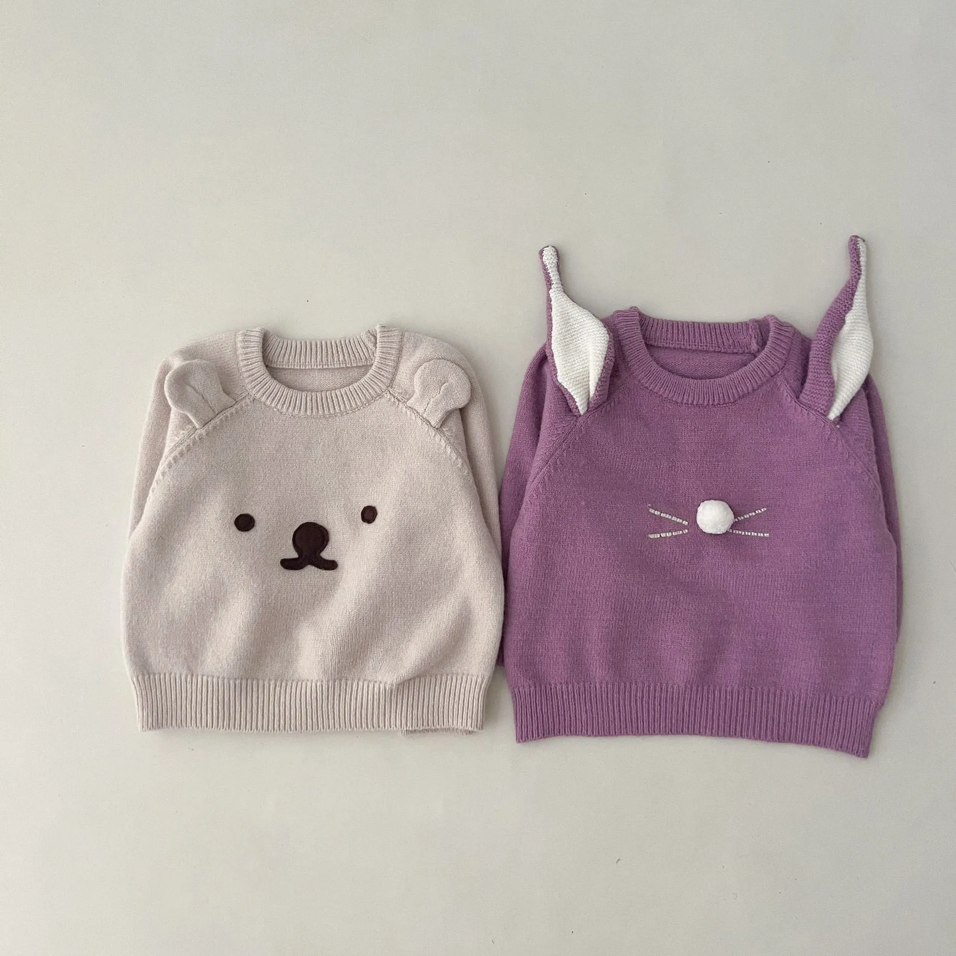 Baby Kid Girls Cartoon Sweaters Wholesale 23113031