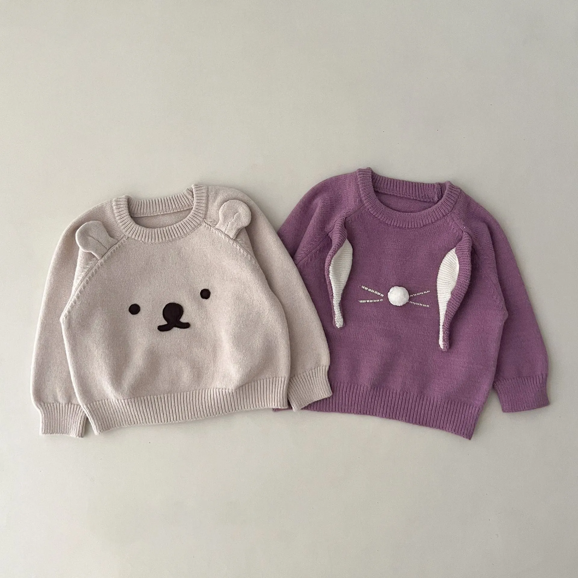 Baby Kid Girls Cartoon Sweaters Wholesale 23113031