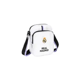 Bolso Cruzado Madridista Blanco Morado