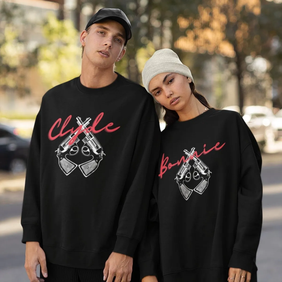 Bonnie And Clyde Matching Sweatshirts