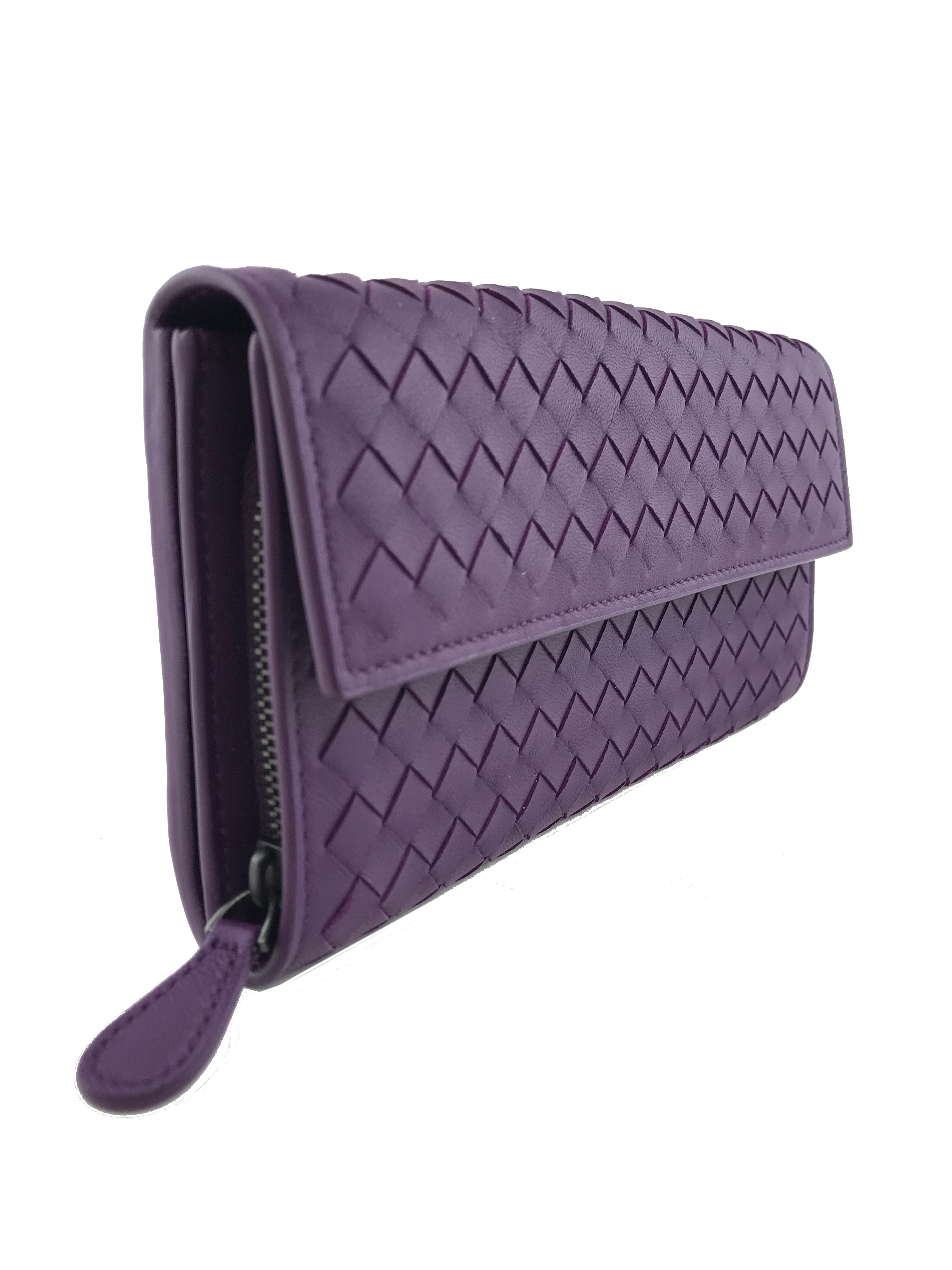 Bottega Veneta Intrecciato Nappa Continental Wallet