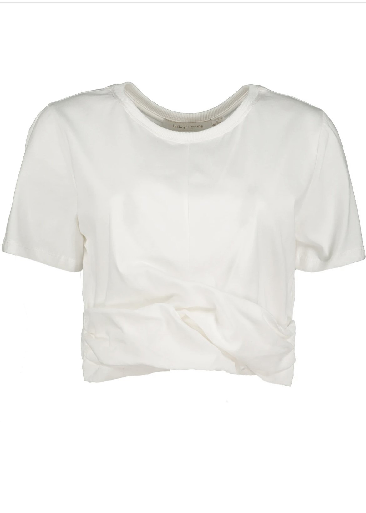 B&Y Camila Knot Front Tee