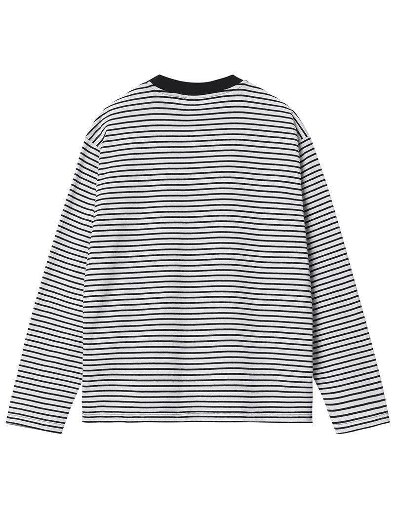 Carhartt WIP Womens L/S Coleen T-Shirt Coleen Stripe / White