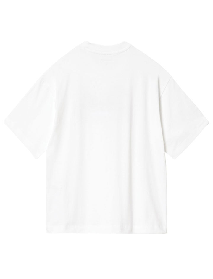 Carhartt WIP Womens S/S Palm Script T-Shirt White