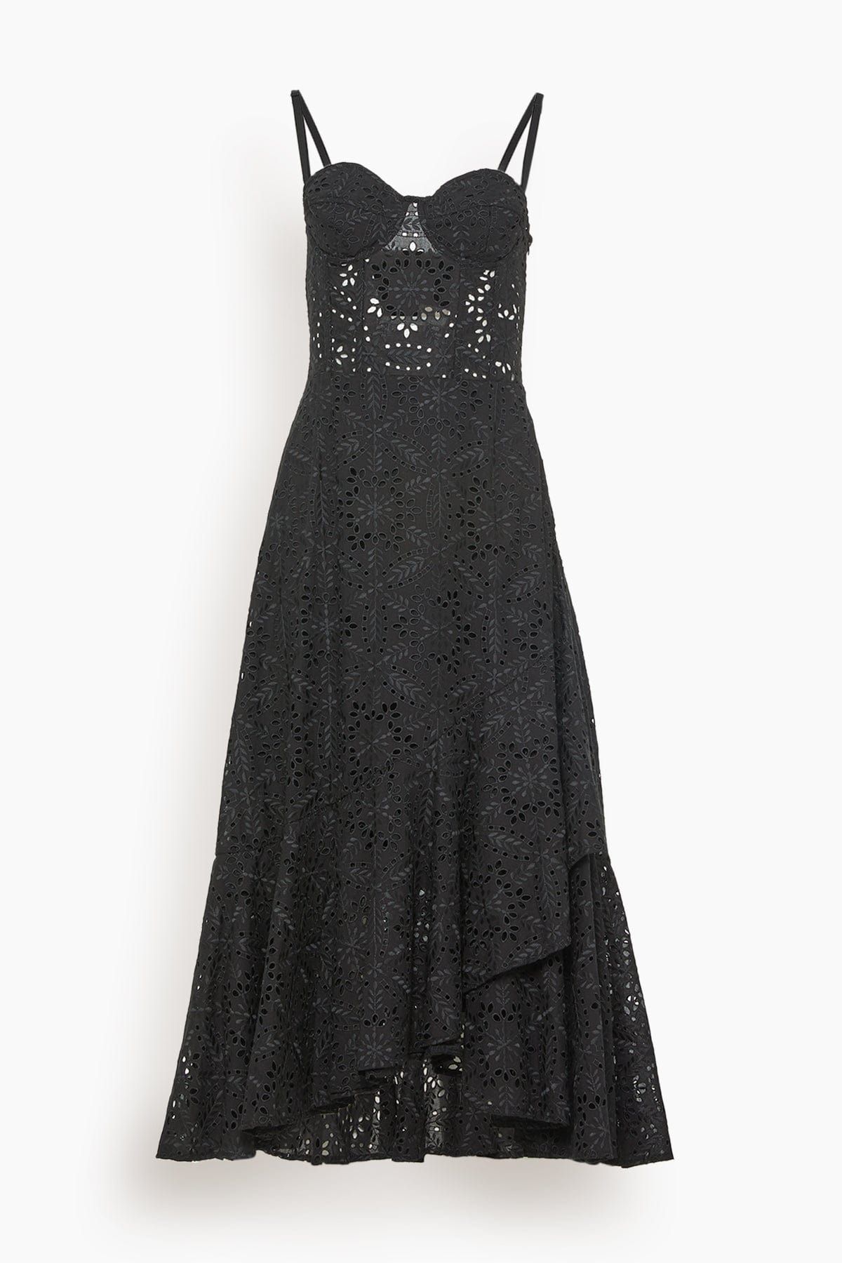 Castille Dress in Noir