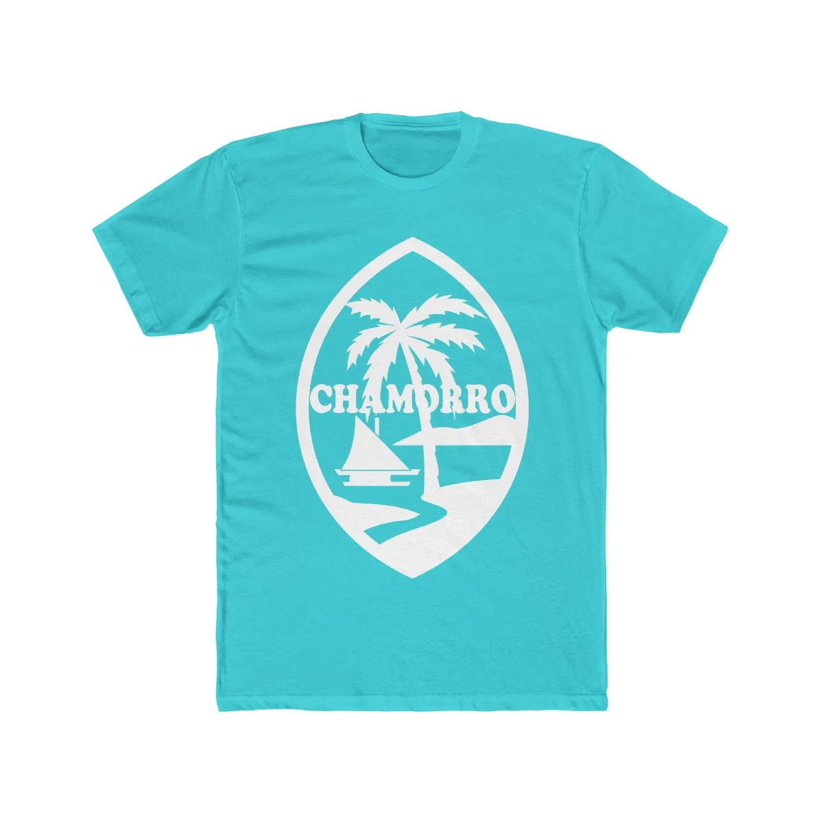 Chamorro Palm Men's Cotton Crew Tee