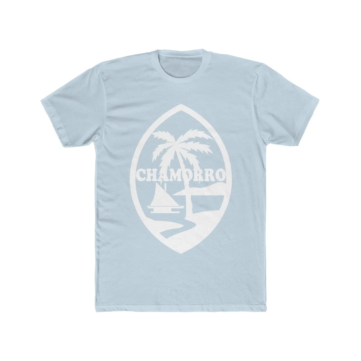 Chamorro Palm Men's Cotton Crew Tee