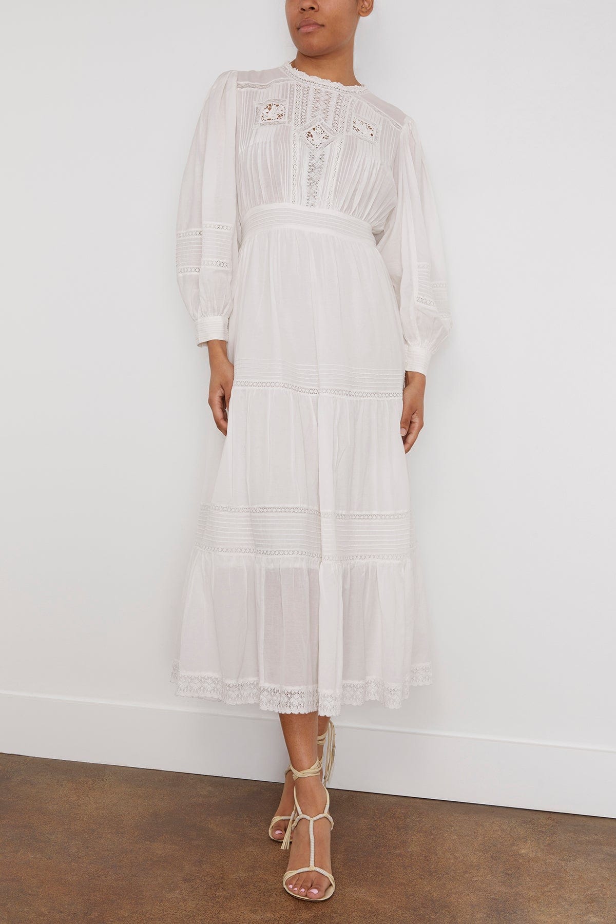 Clay Dress in Blanc