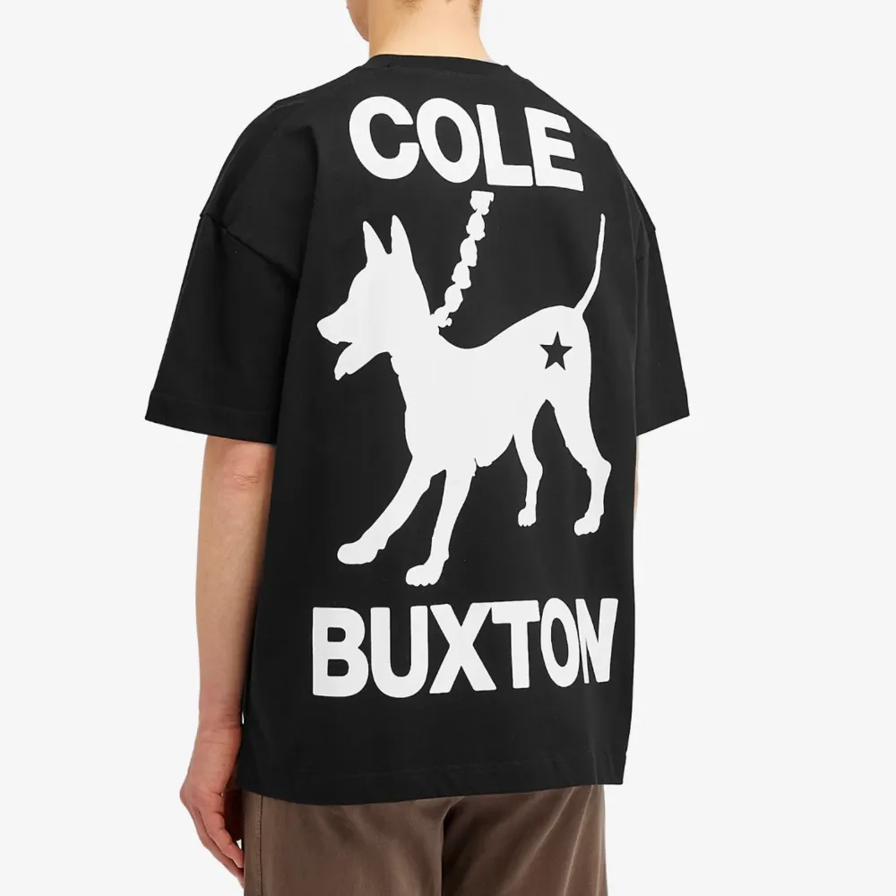 Cole Buxton Dog T-Shirt Black