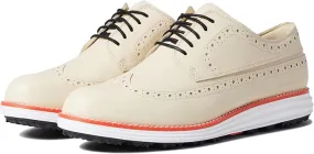 Cole Haan Original Grand Wing Oxford Golf Shortbread Waterproof Low Top Sneakers