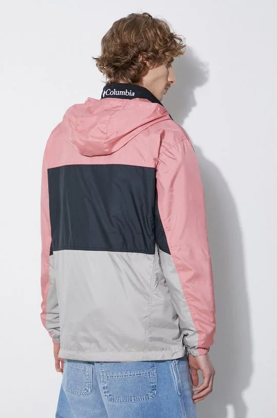 Columbia jacket men's pink color