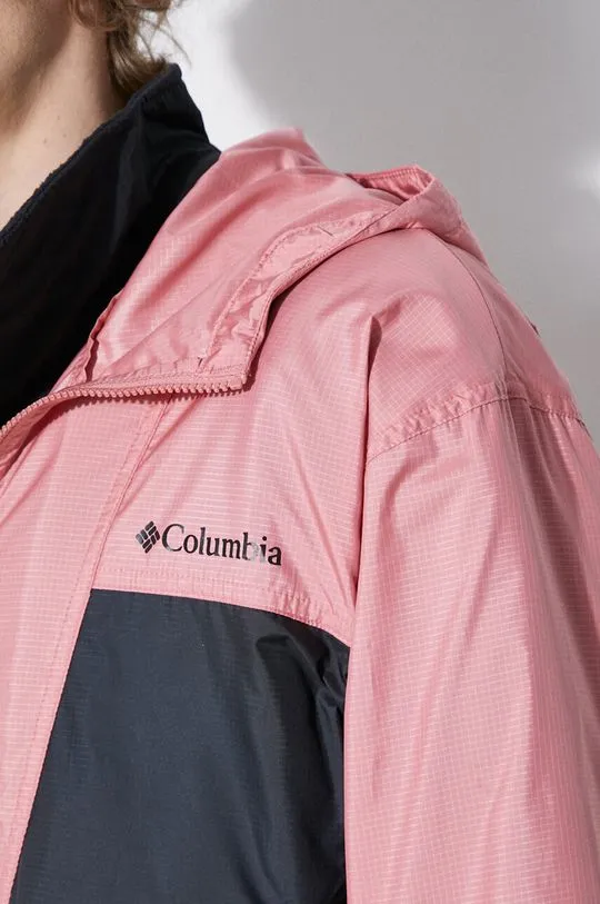 Columbia jacket men's pink color