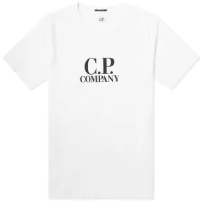 C.P. Company Big Logo T-ShirtGauze White