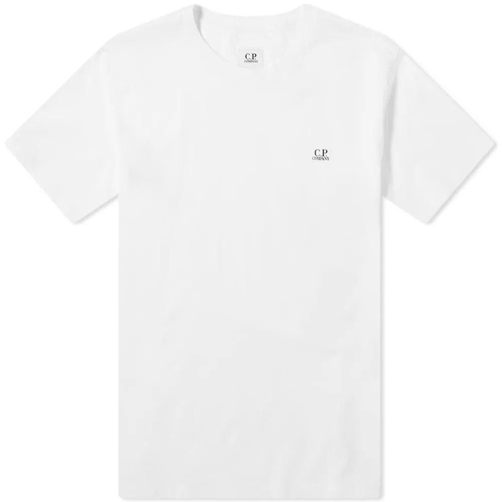 C.P. Company Chest Logo T-ShirtGauze White