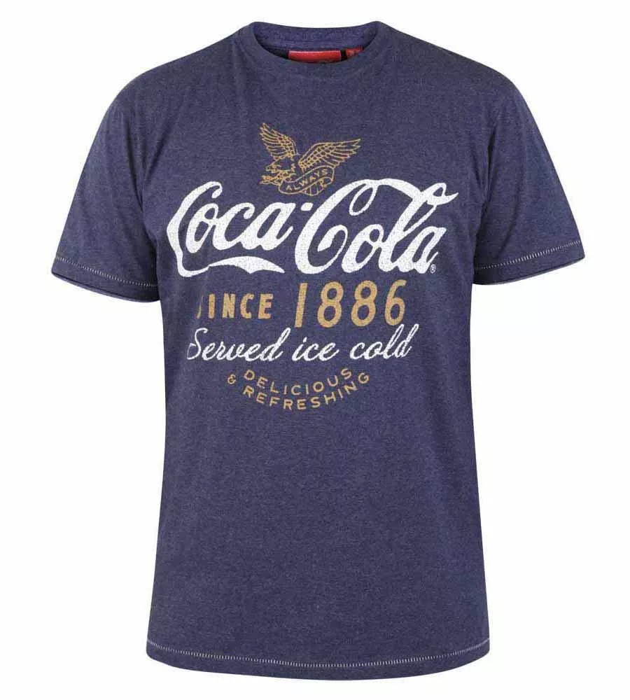 D555 Mens Coca Cola Printed T-Shirt Official Licensed Product (DODINGTON)