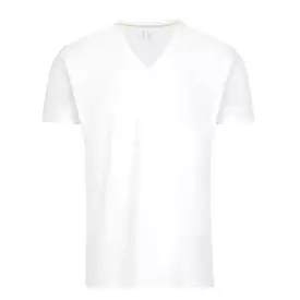 DEEP V-NECK UNDERSHIRT - WHITE