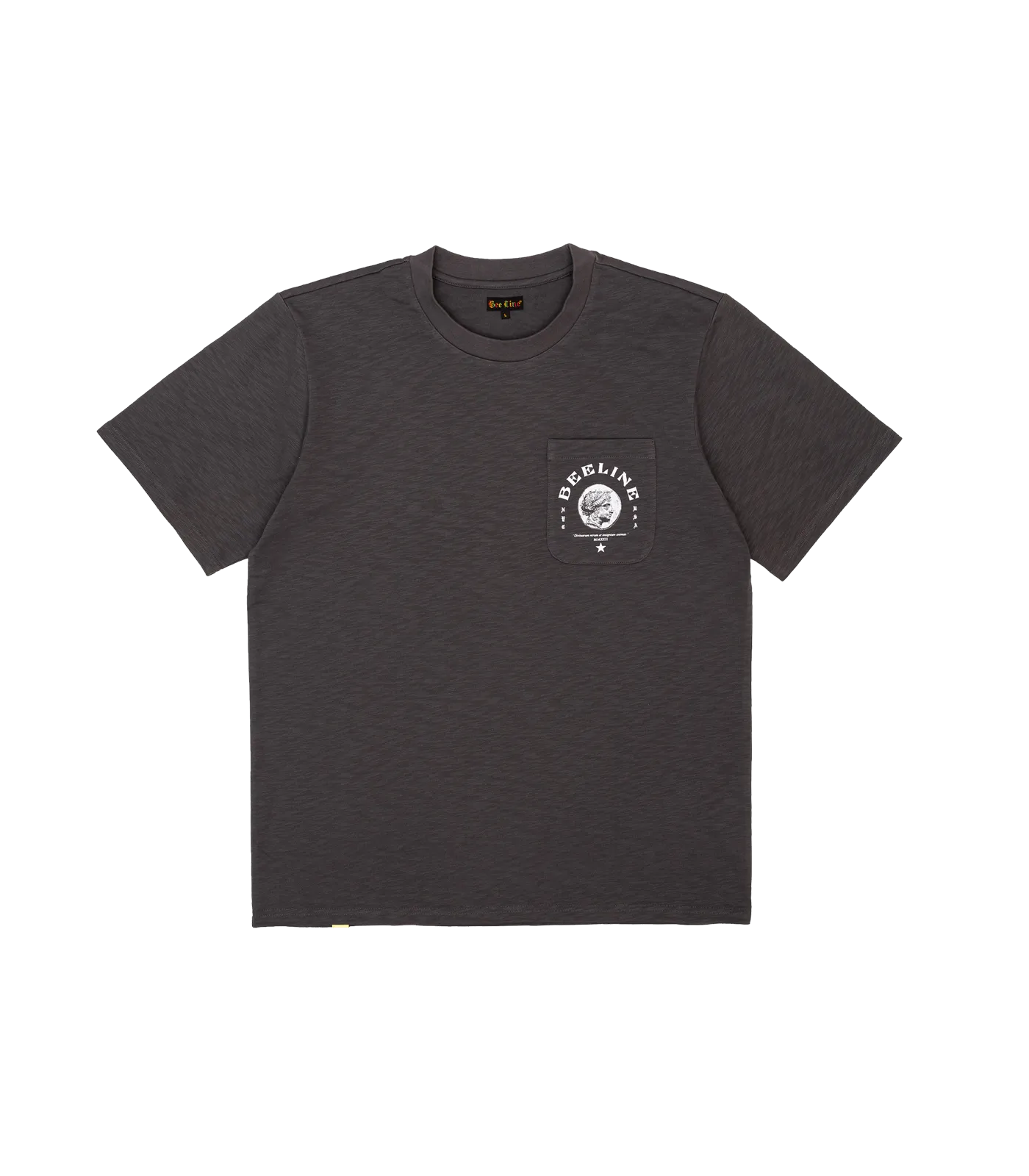 DEMETER SLUB POCKET TEE - BLACK