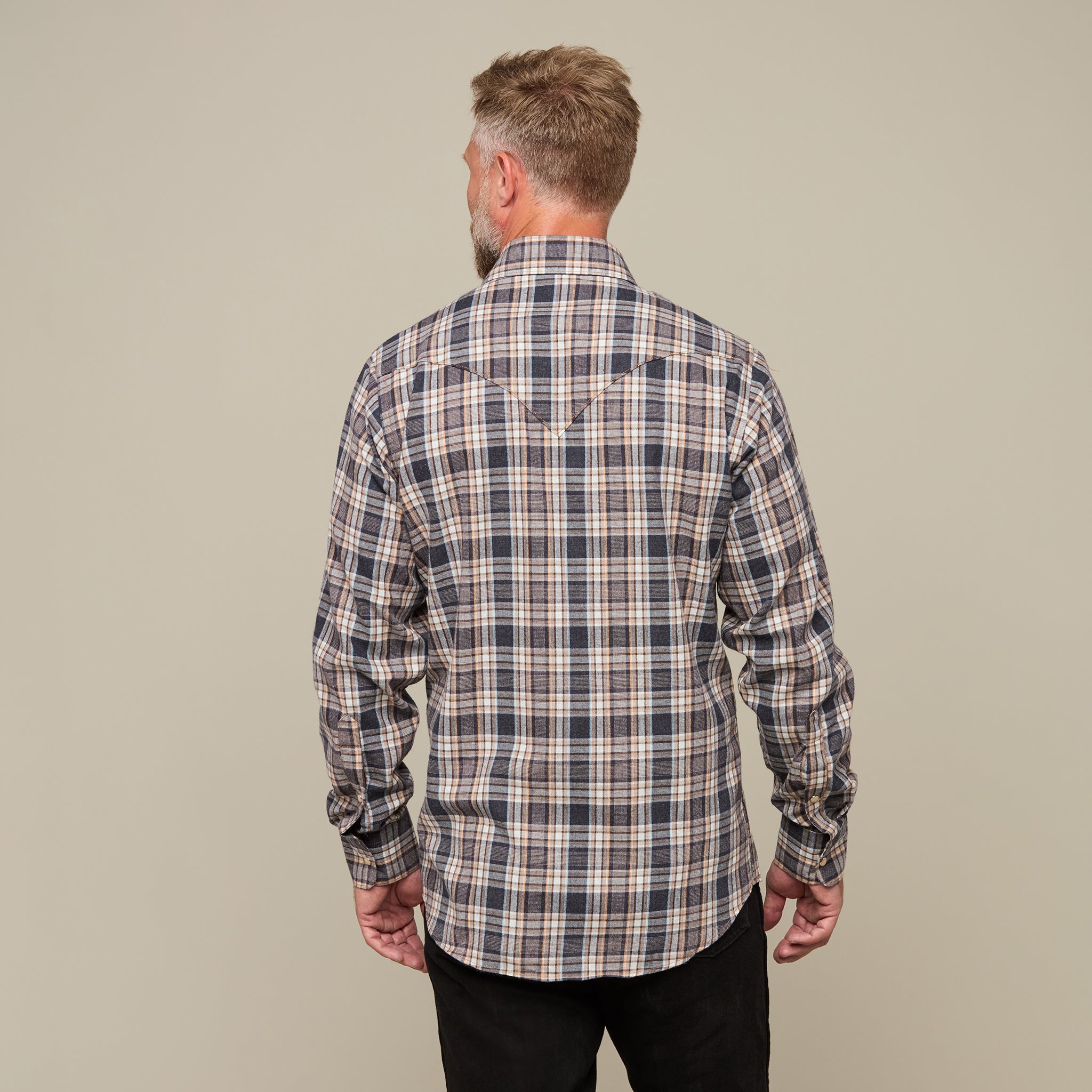 Denver Flannel :: Blue/Brown