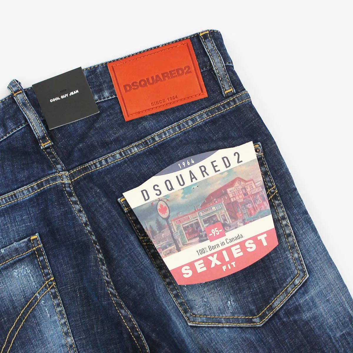 DSQUARED2 - Cool Guy Jeans in Distressed Blue