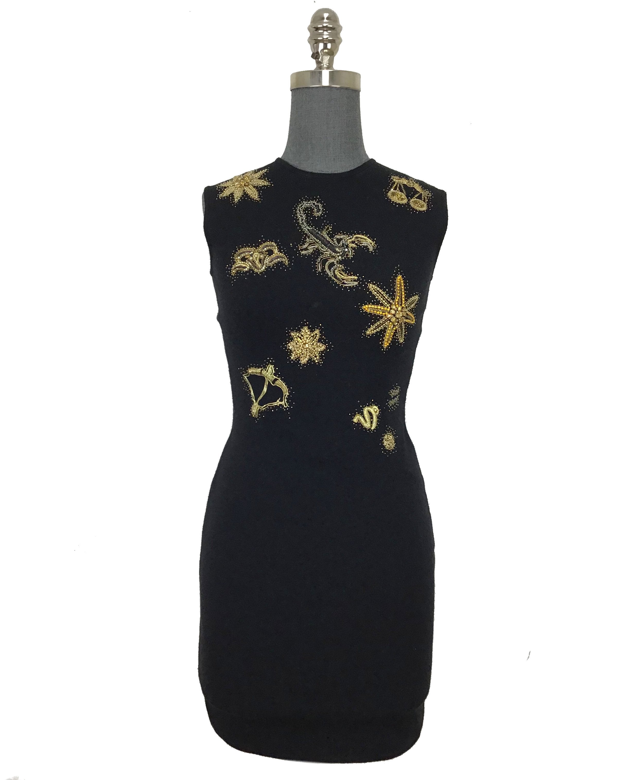 Emilio Pucci Wool Sleeveless Sweater Dress Size XS