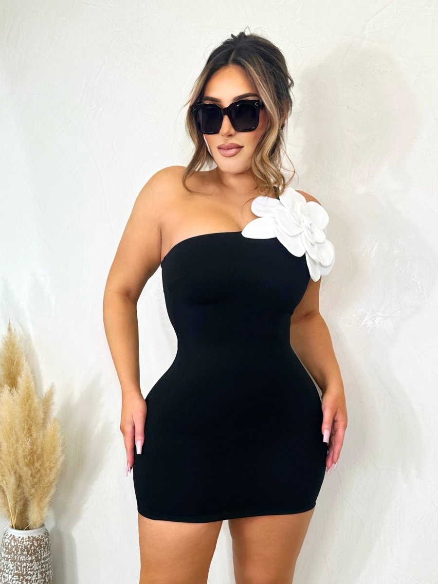 Feeling Love Dress Black