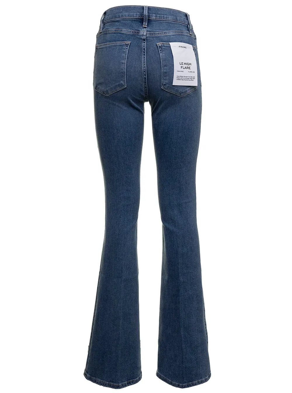 Frame High-Waist Flared Jeans