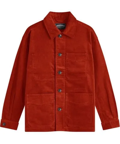 FrizmWORKS Men's Corduroy French Work Jacket