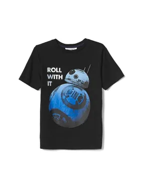 GAP Boys Black Junk Food Star Wars™ Tee