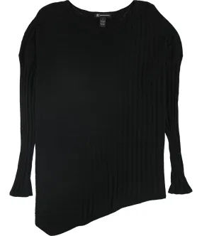 I-N-C Womens Asymmetrical Knit Sweater, TW1