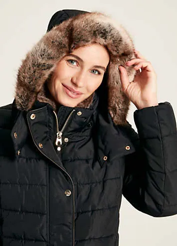 Joules Charlington Showerproof Longline Padded Coat | Kaleidoscope