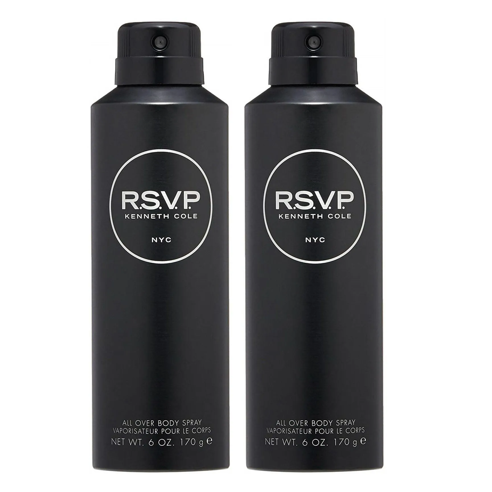 Kenneth Cole R.S.V.P. Body Spray 6 oz 2-PACK