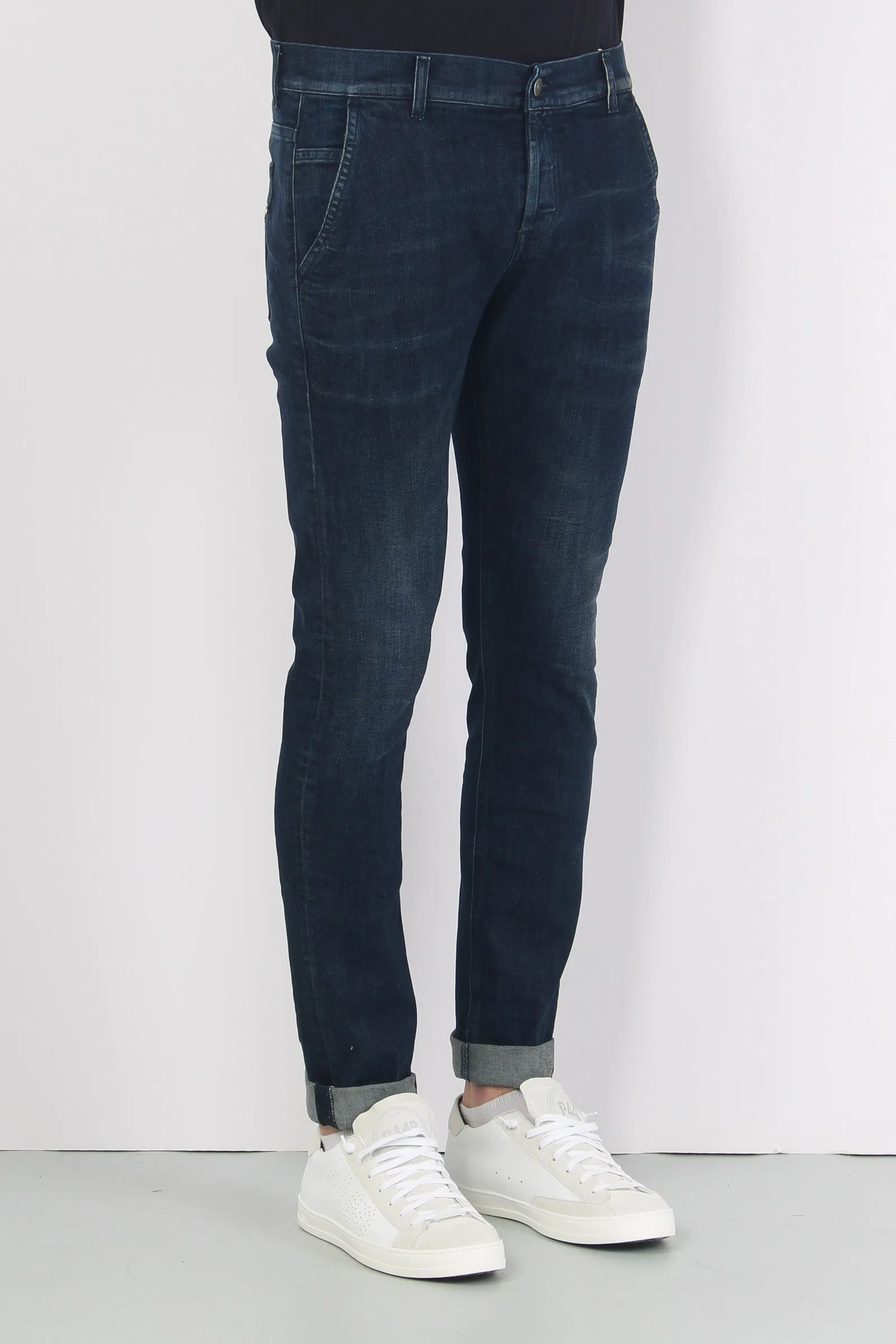 Konor Jeans Chino Denim Scuro