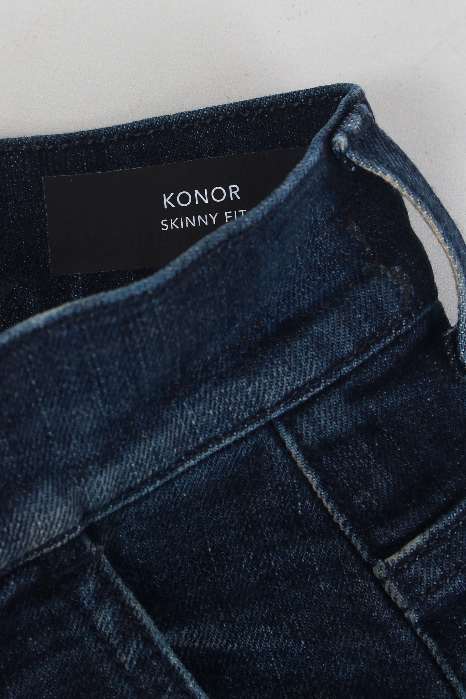 Konor Jeans Chino Denim Scuro