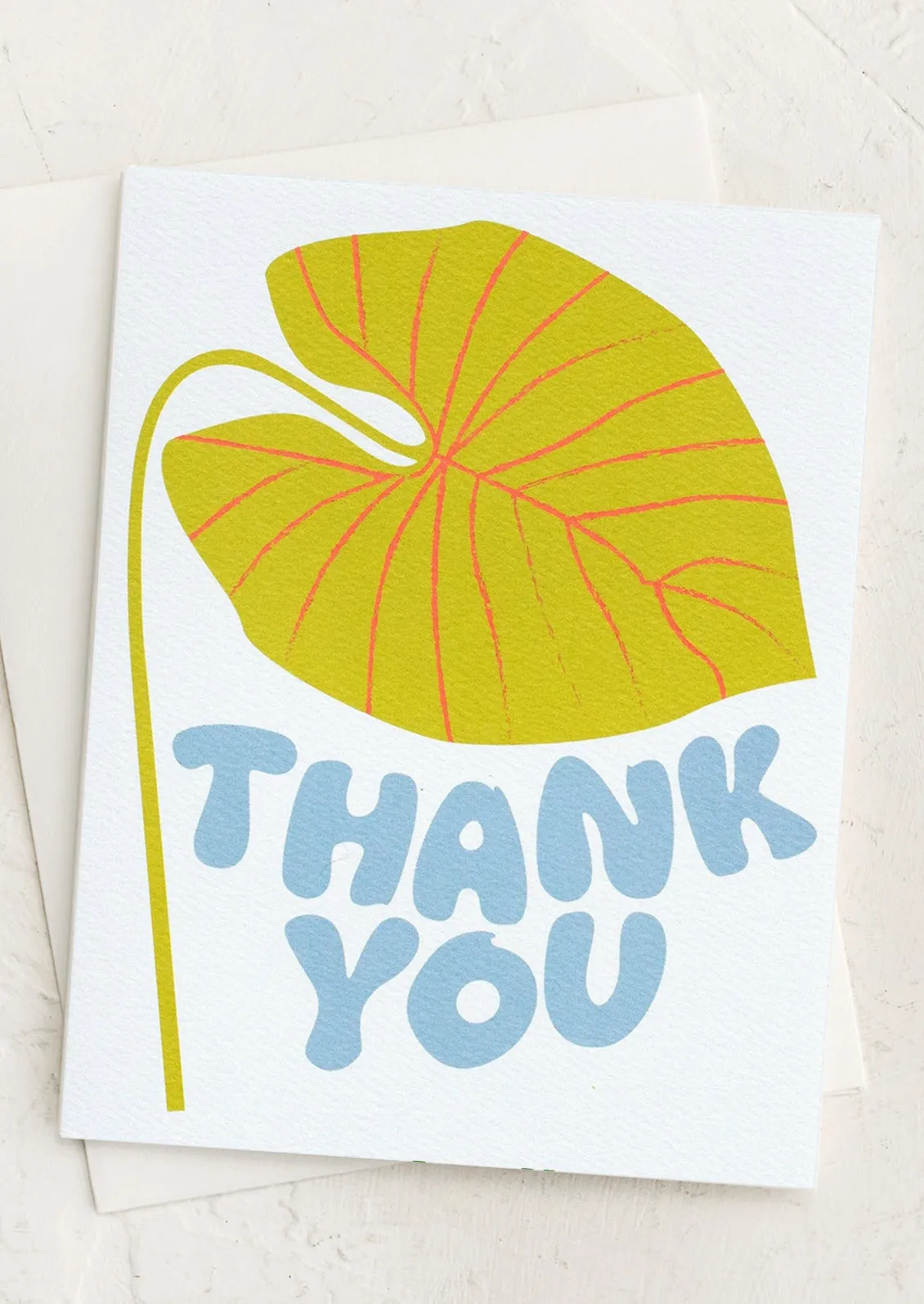 Leaf Thank You Card