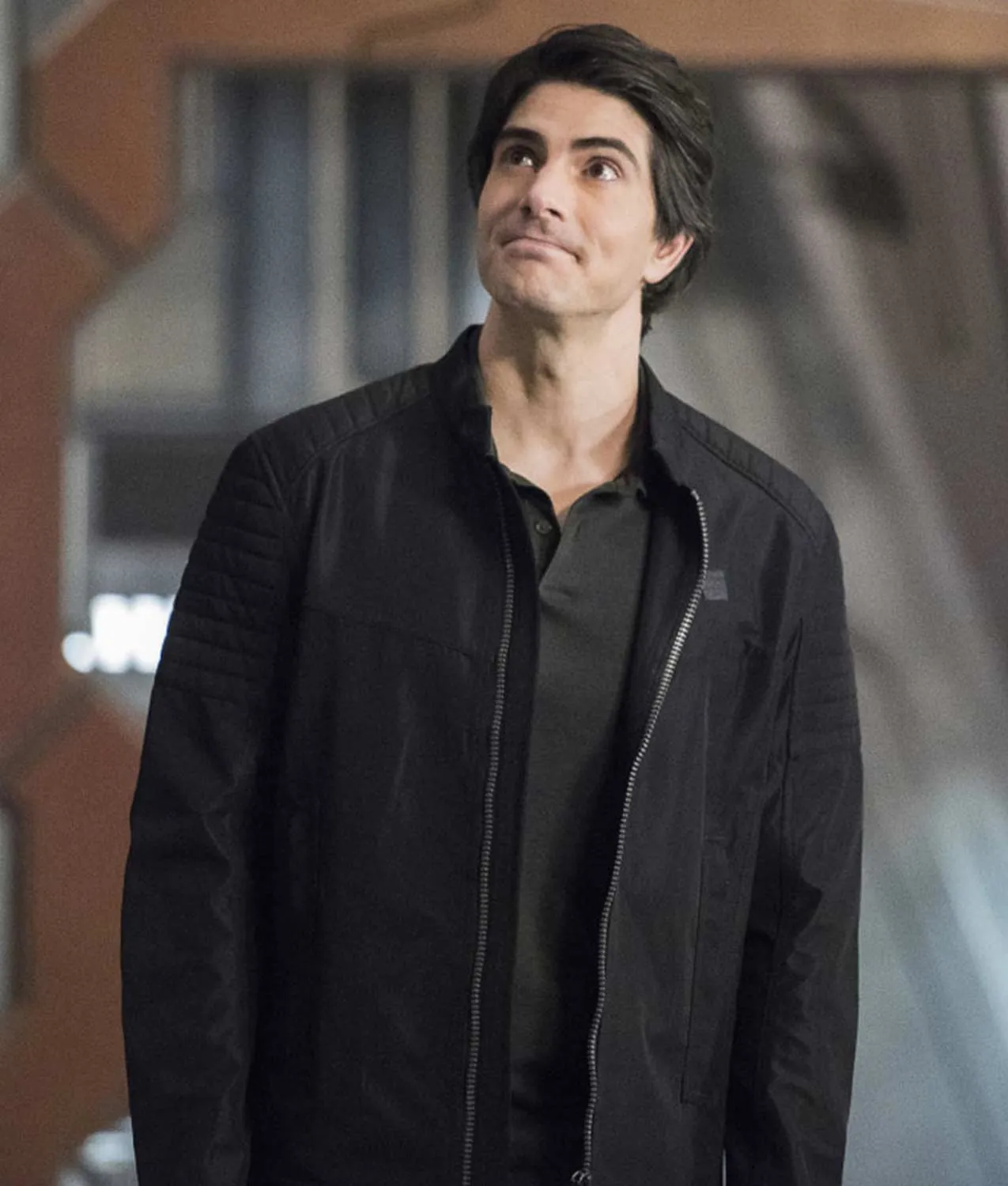 Legends of Tomorrow S05 Brandon Routh Black Jacket