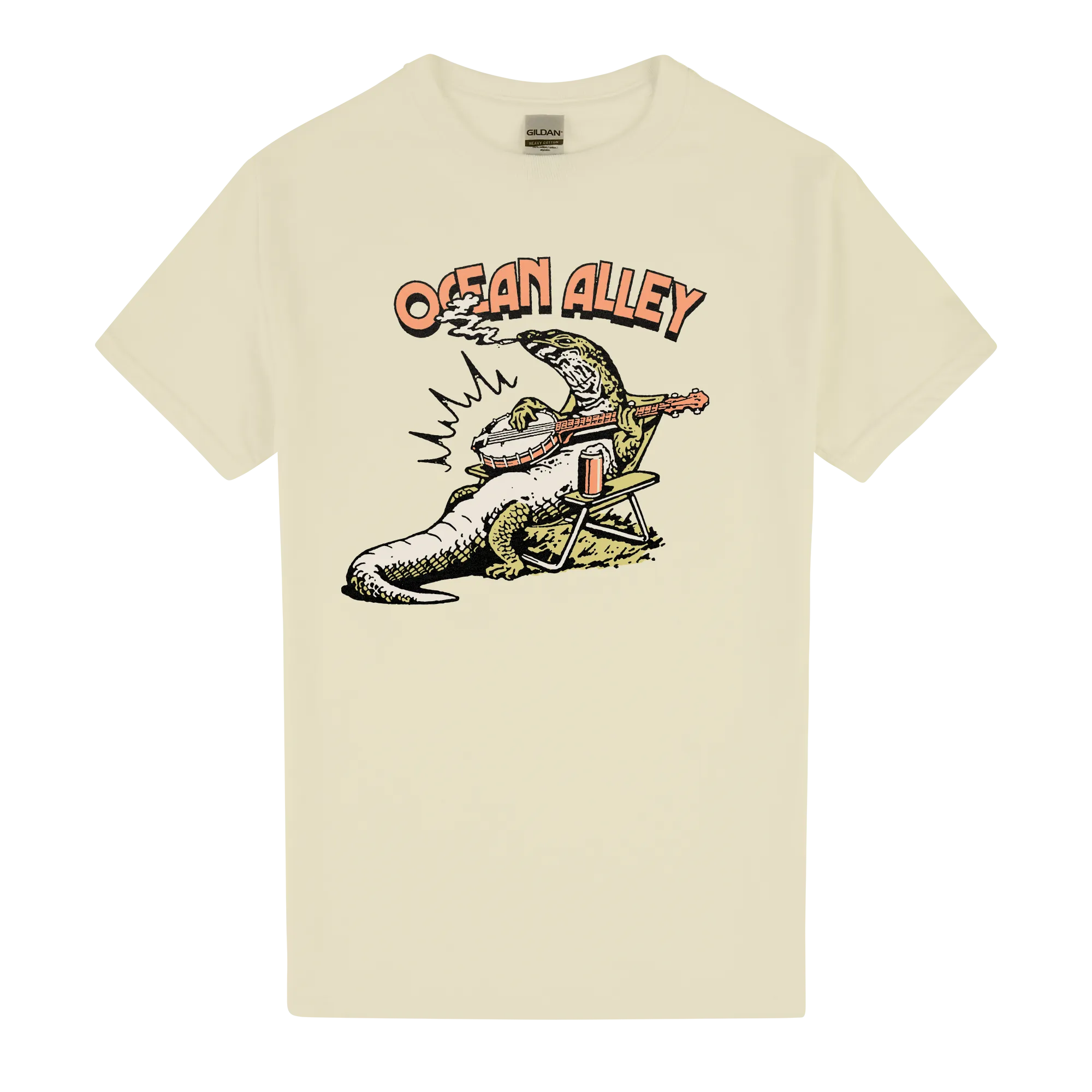 Lizard Tee (Natural)