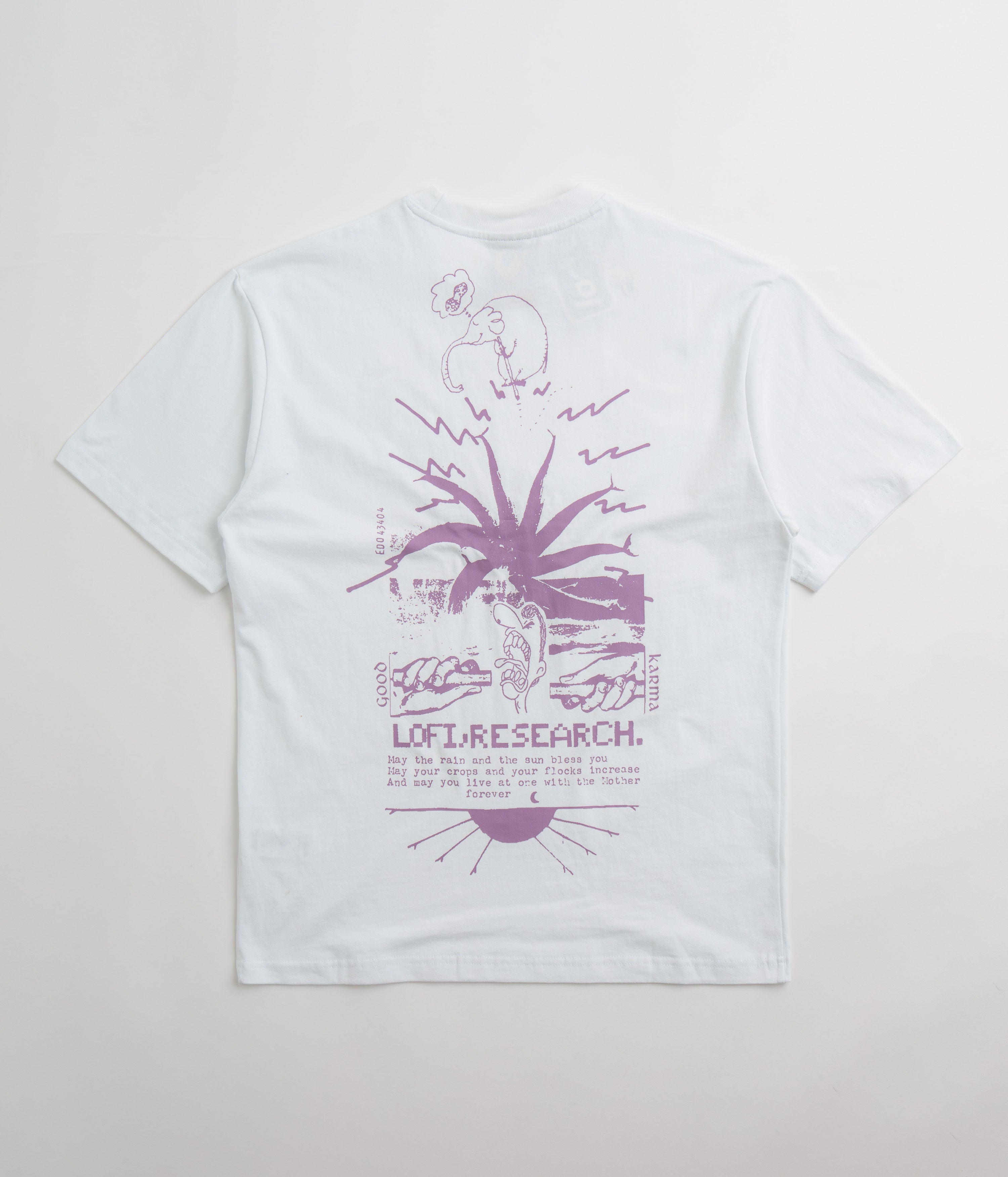 Lo-Fi Good Karma T-Shirt - White