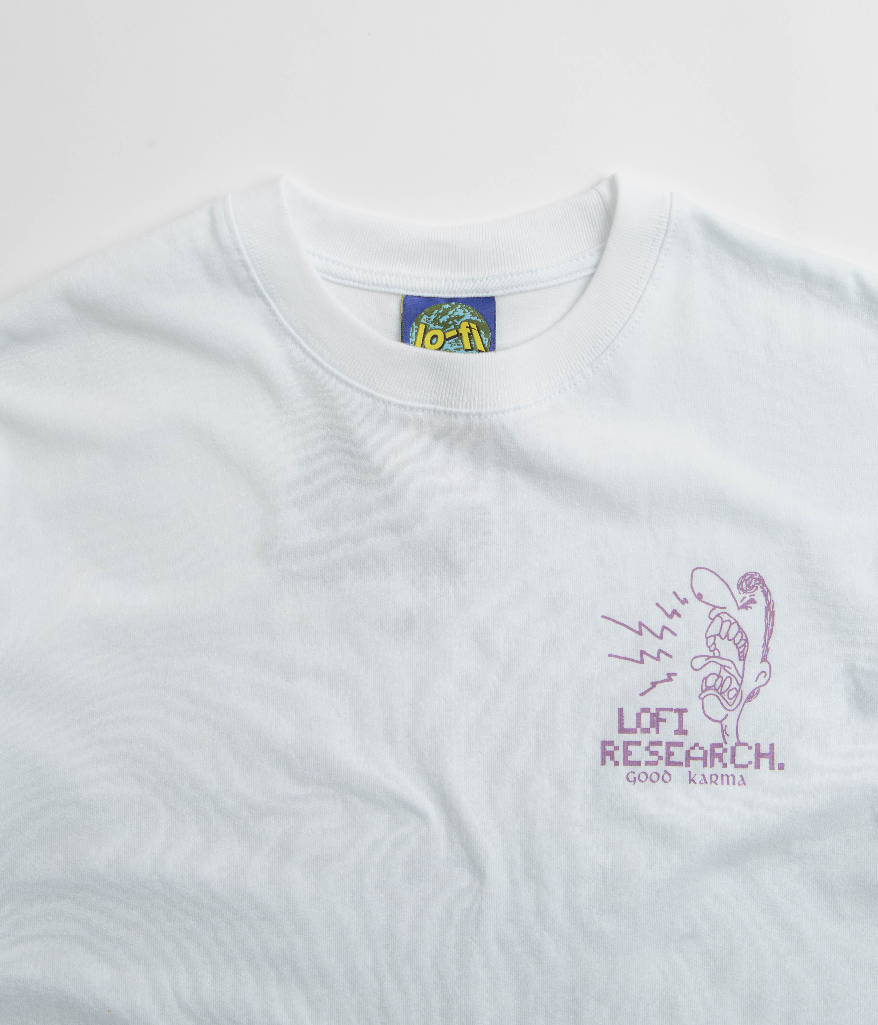 Lo-Fi Good Karma T-Shirt - White