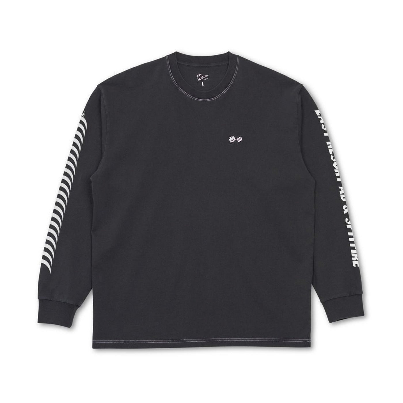 LRAB x SPITFIRE LS Tee (Washed Black)