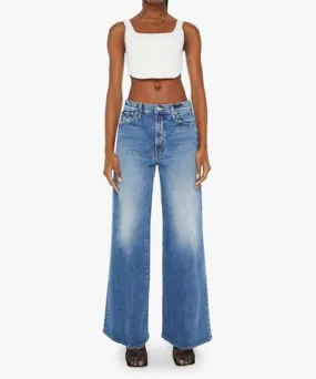 MOTHER Ditcher Roller Zip Skimp Jeans In Music In The Medium