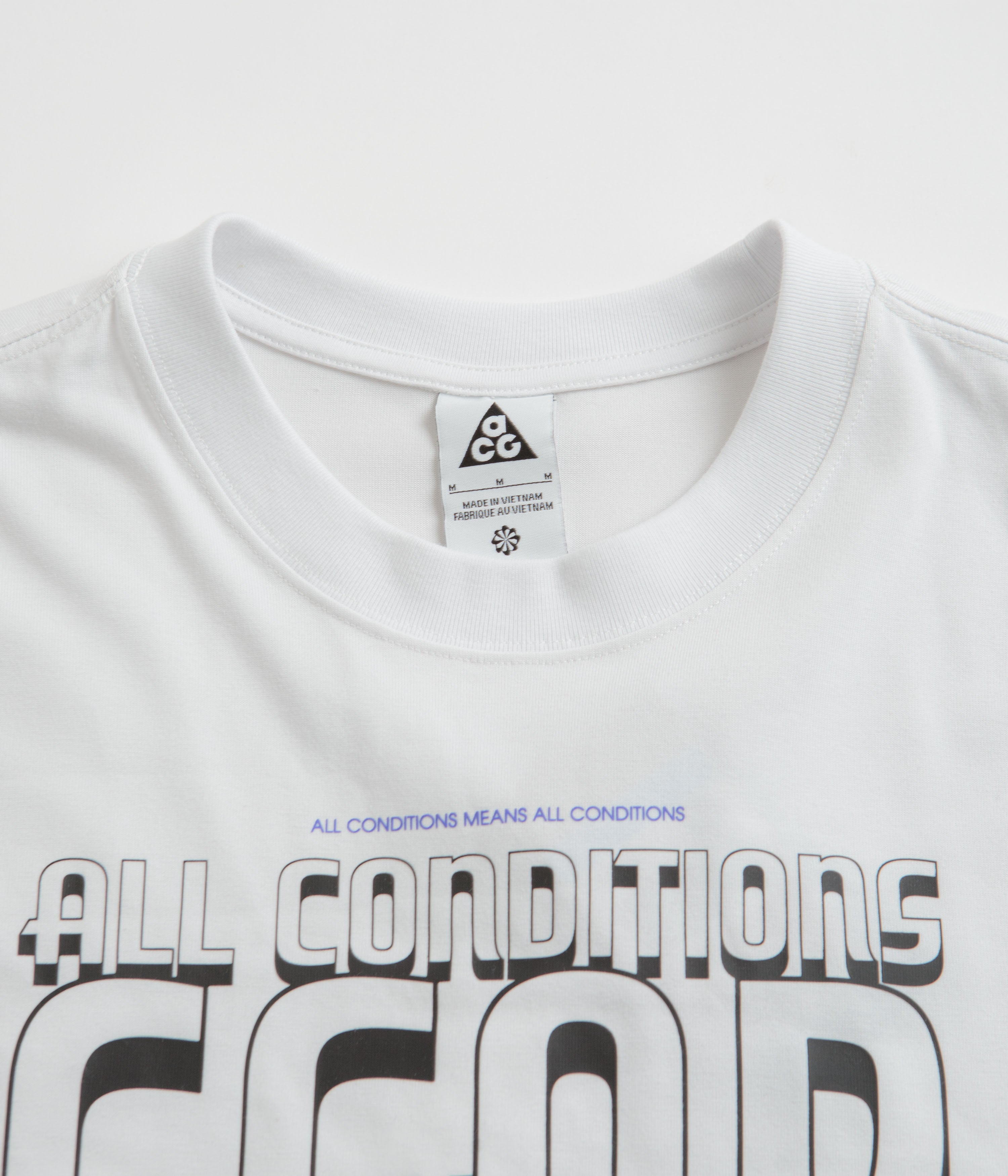 Nike ACG Bridge of Gods Long Sleeve T-Shirt - Summit White